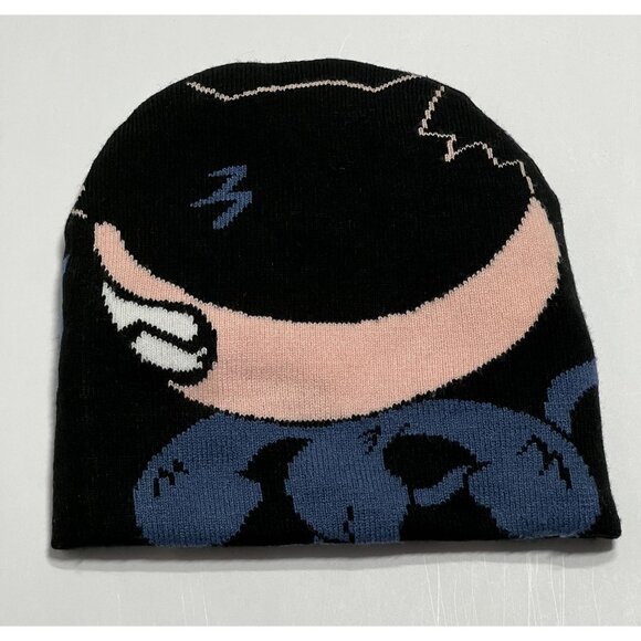 Rebellis EDN Capsule Reversible Beanie in Black - Picture 3 of 4